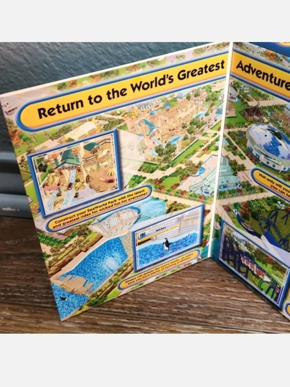Sea World Adventure Parks Tycoon 2 PC CD-ROM computer game